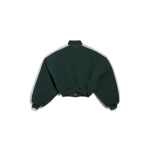 loop sports icon round zip-up jacket