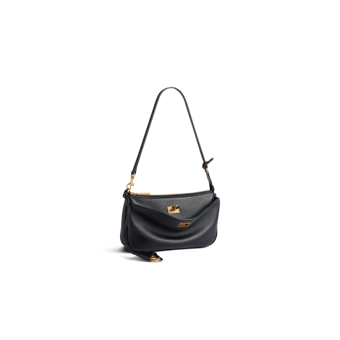 Balenciaga Women s Rodeo Sling Pochette Black Shoulder Bags