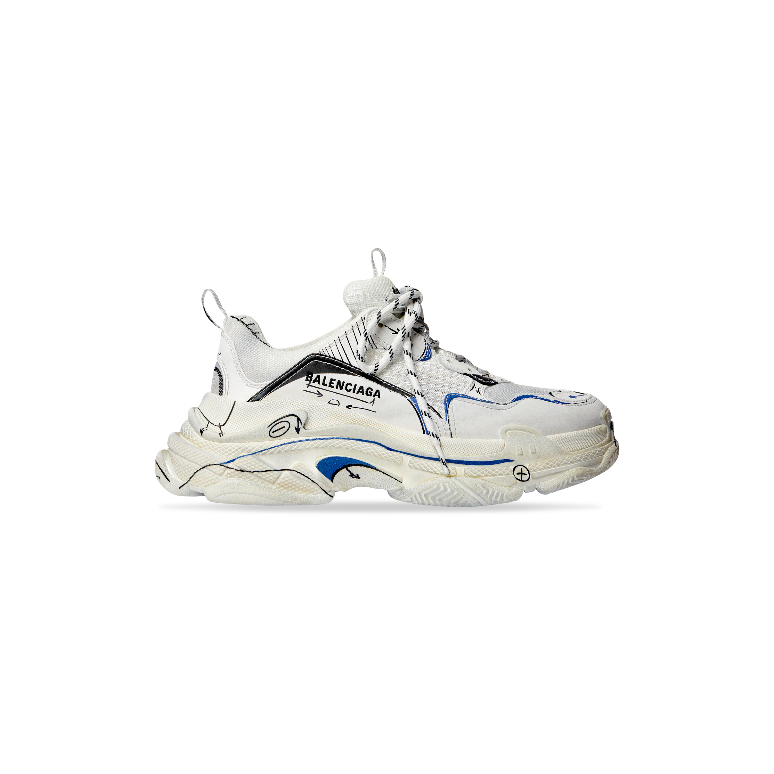 Triple s white womens Clearance