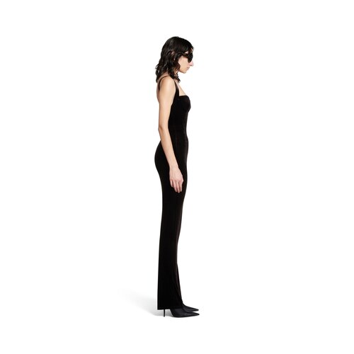 fitted gown
