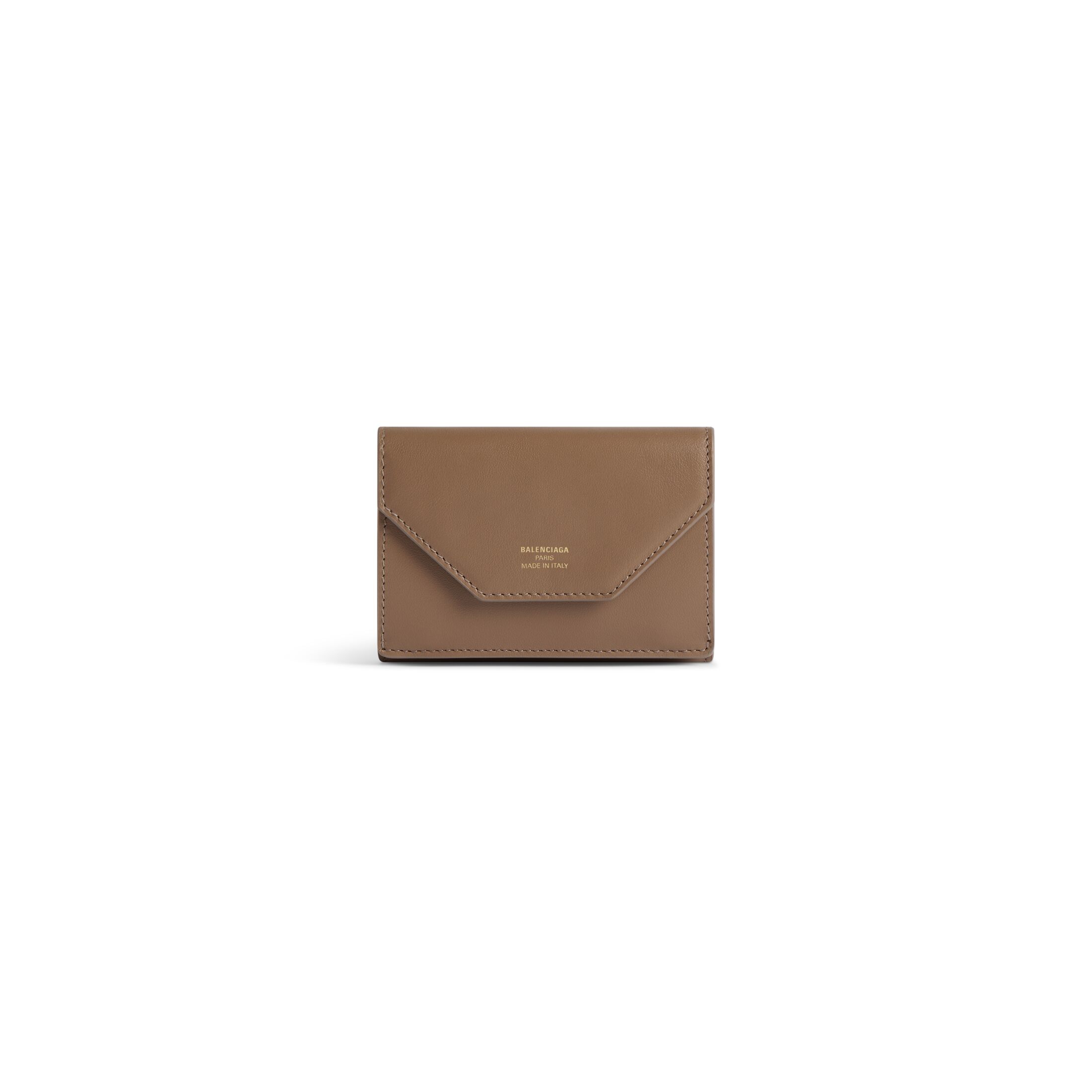 Women's Envelope Mini Wallet in Light Brown Balenciaga US