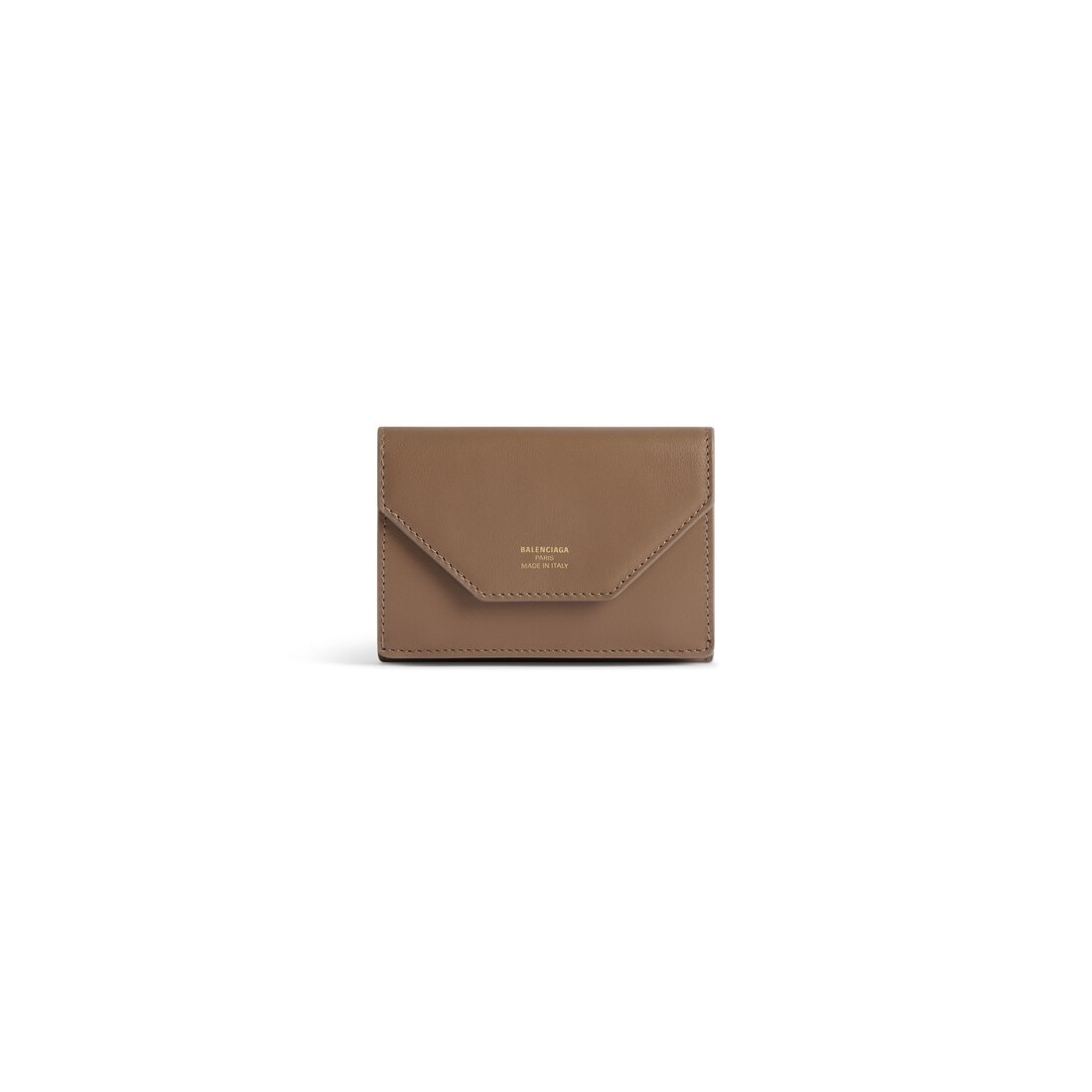 Women's Envelope Mini Wallet in Light Brown