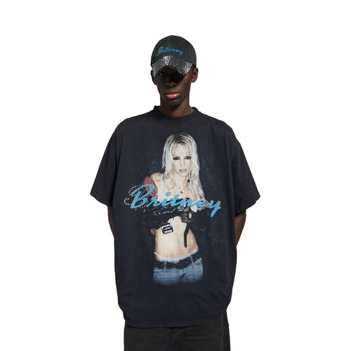 balenciaga music | britney spears series oversized t-shirt