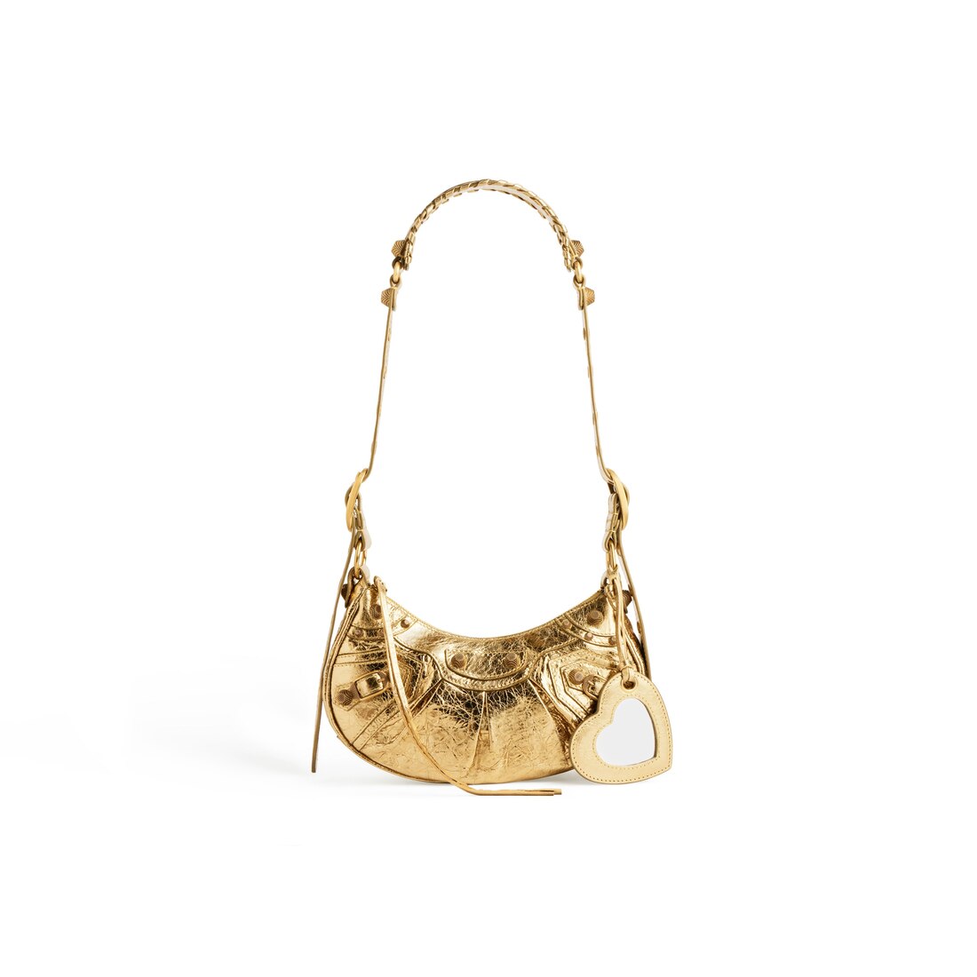 Gold over shop shoulder bag