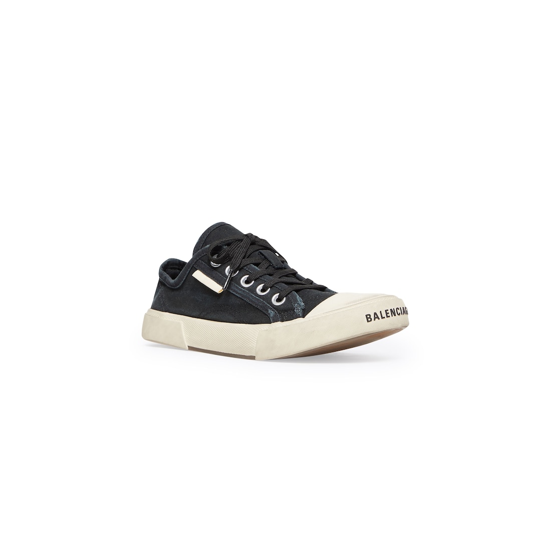 Women's Paris Low Top Sneaker in Black | Balenciaga