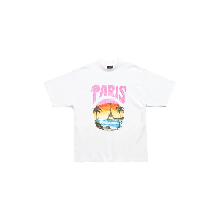 paris tropical 미디엄 핏 티셔츠