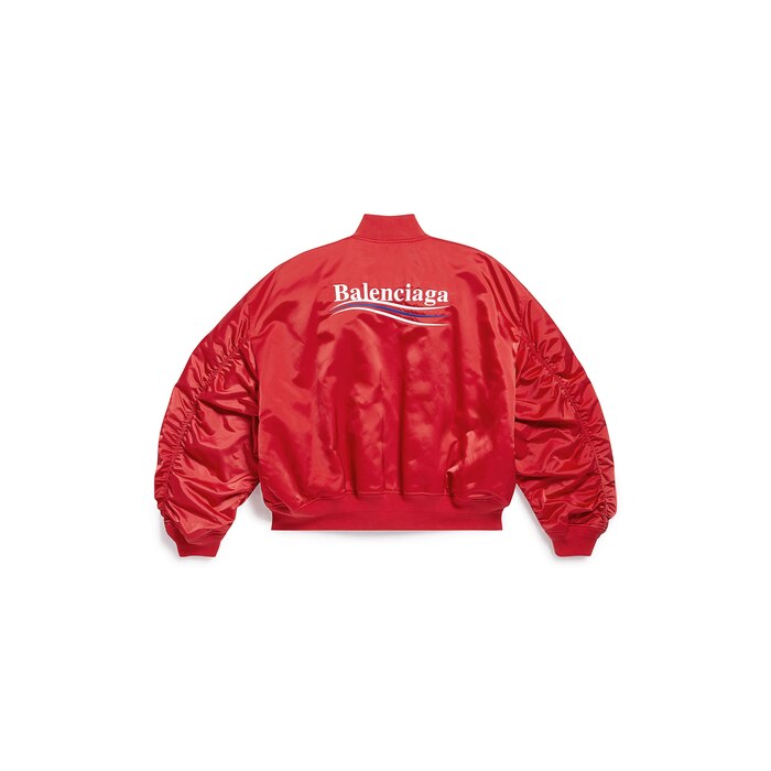 political campaign varsity jacket