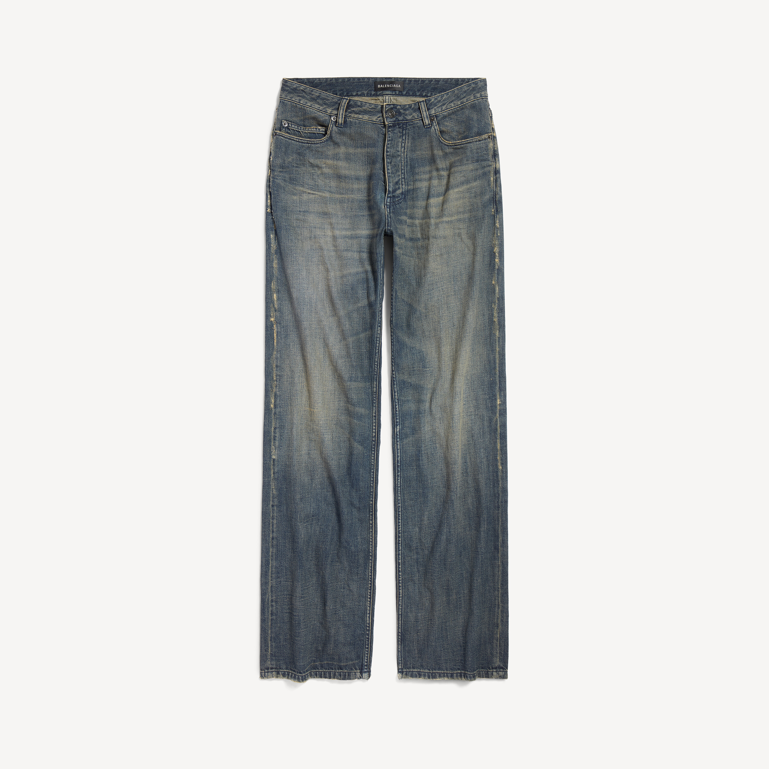 ブルー の メンズ リラックスフィット パンツ | Balenciaga JP