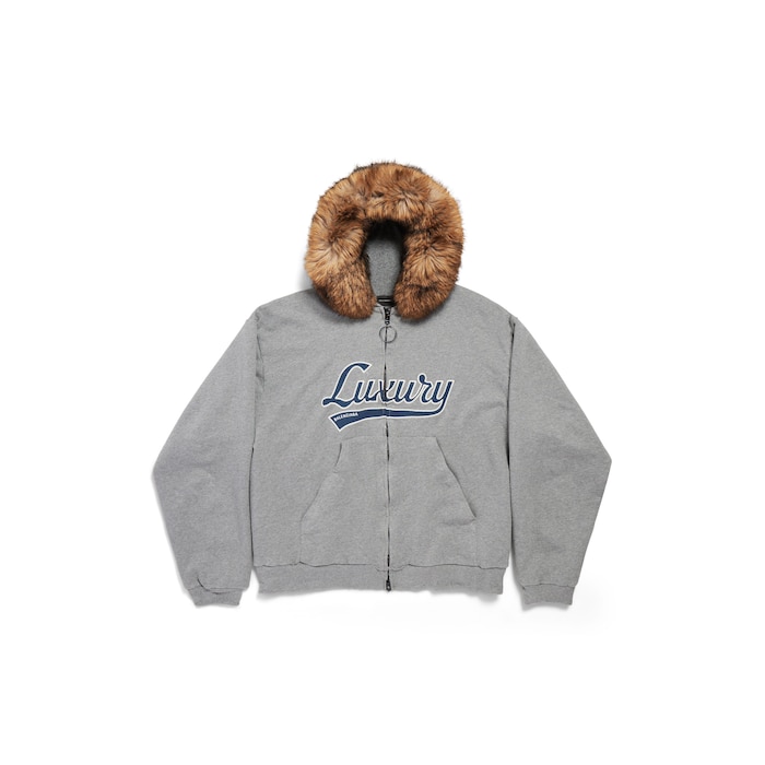 美品バレンシアガTシャツ ジャケットコートニットスウェットパーカースニーカーに BALENCIAGA(バレンシアガ) Y2k Zip-up Hoodie Regular Fitジップ
