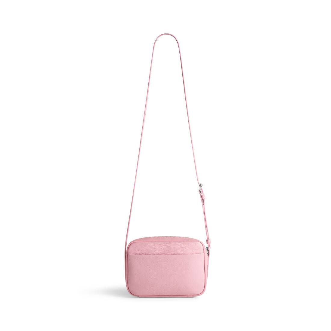 Balenciaga Logo Printed Mini Shopping Bag in Pink
