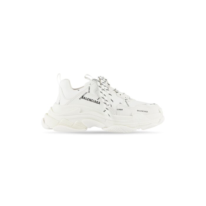 Mens Triple S Sneaker Clear Sole in White  Balenciaga US