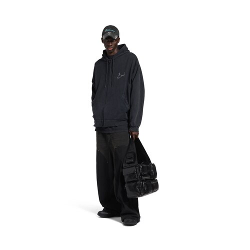 hoodie con cremallera balenciaga music | britney spears series oversized