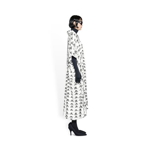 hand drawn bb icon oversized dress
