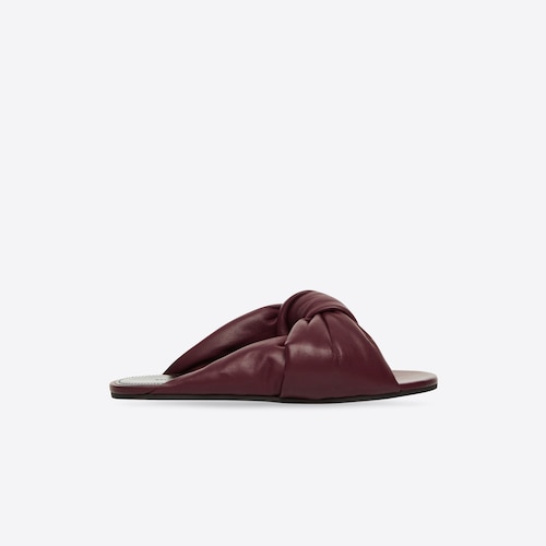 drapy flat sandal