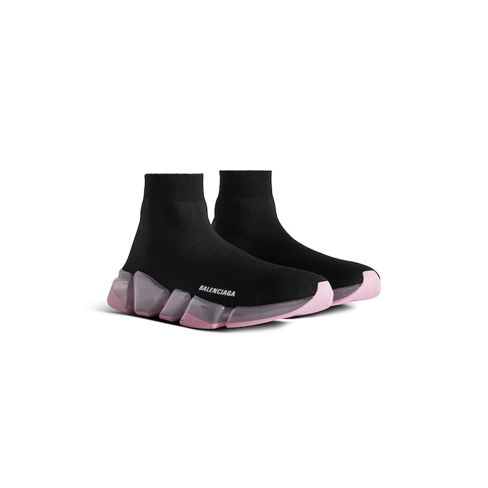 speed 2.0 full clear sole recycled knit sneaker