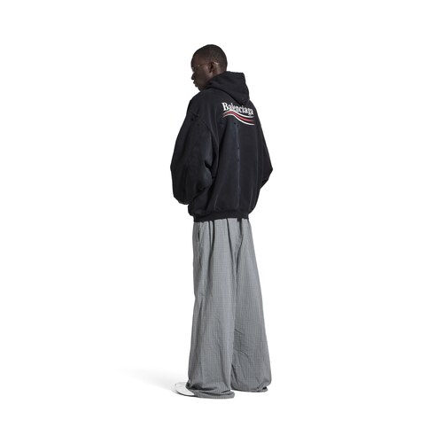 political campaign layered hoodie