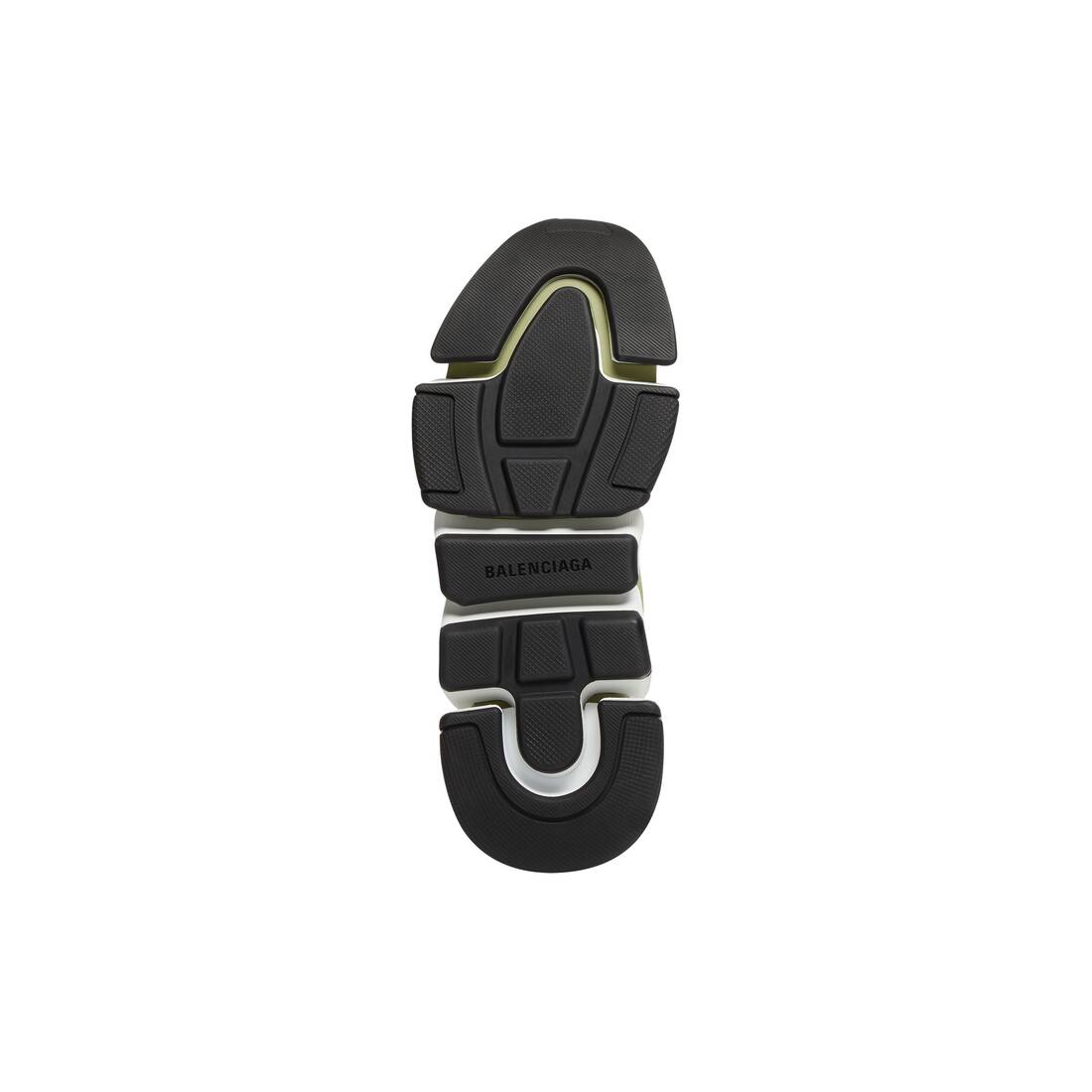 Sneakers Speed 2.0 In Maglia Riciclata Con Suola Bicolore da Donna in Verde  | Balenciaga IT