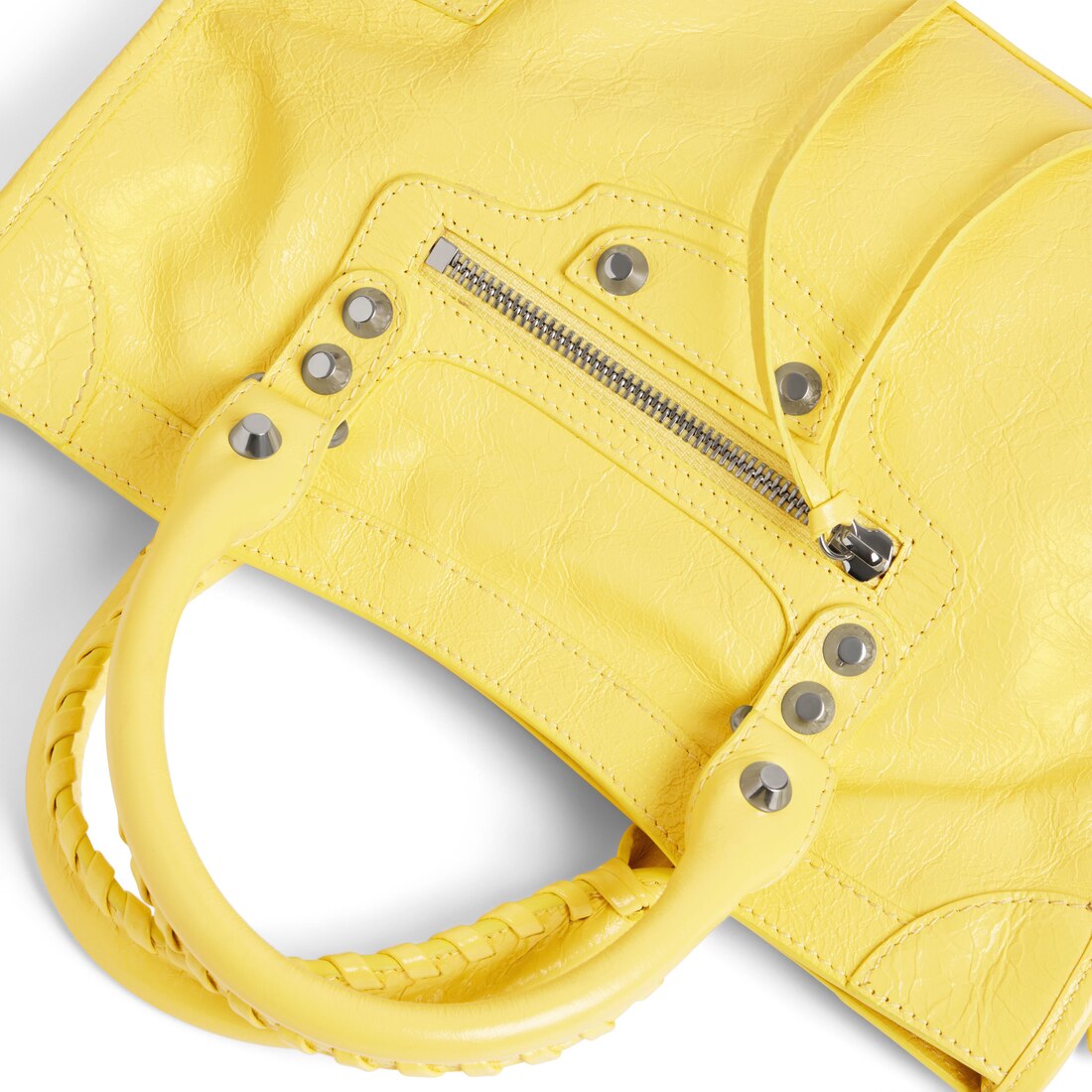 Women s Le City Small Bag in Yellow Balenciaga CA