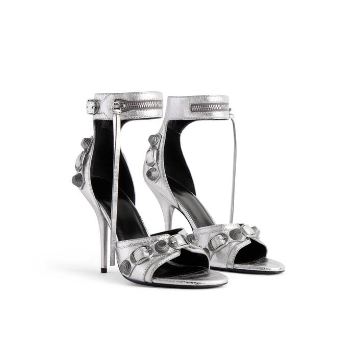Silver balenciaga heels Clearance