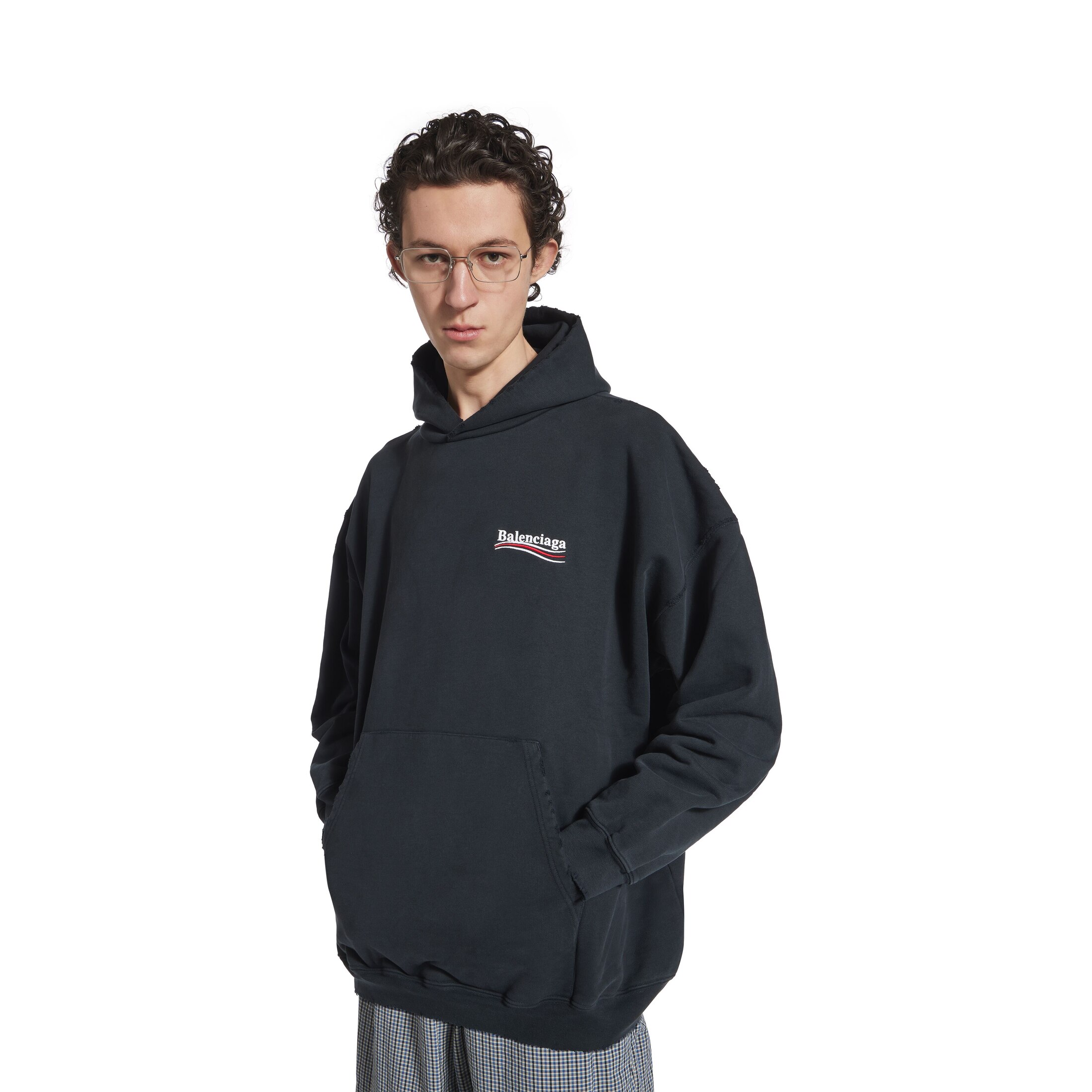 political campaign hoodie large fit