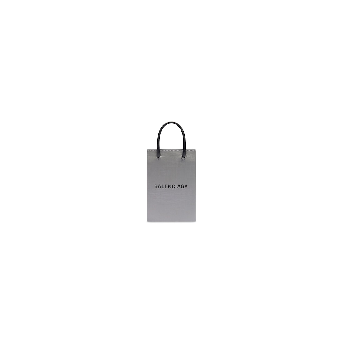 balenciagaBALENCIAGA Mini Shopping Bag グレー