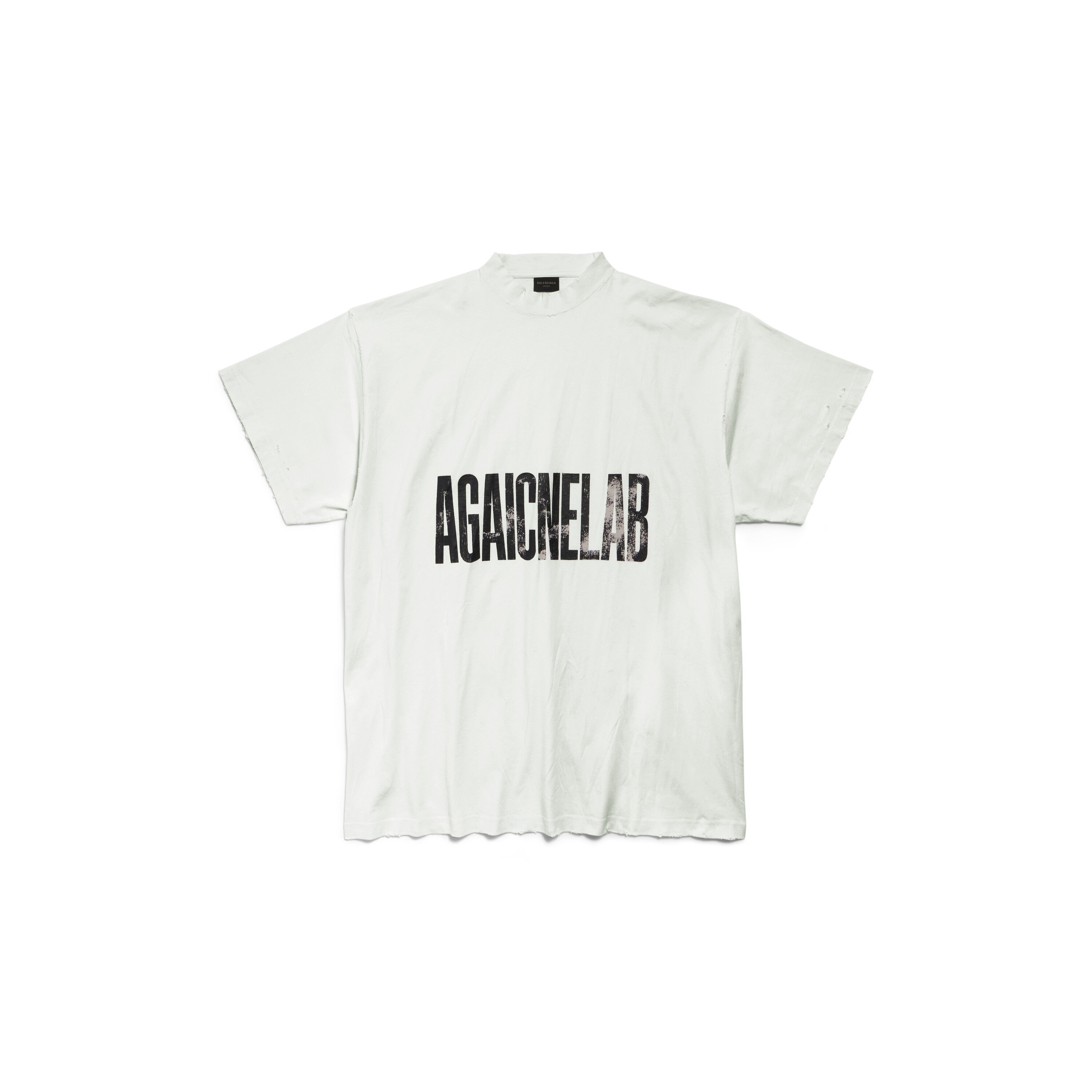 Balenciaga white t shirt on sale