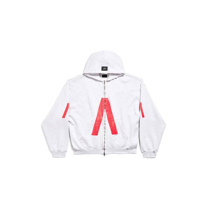 balenciaga music | archive series connected zip-up hoodie medium fit