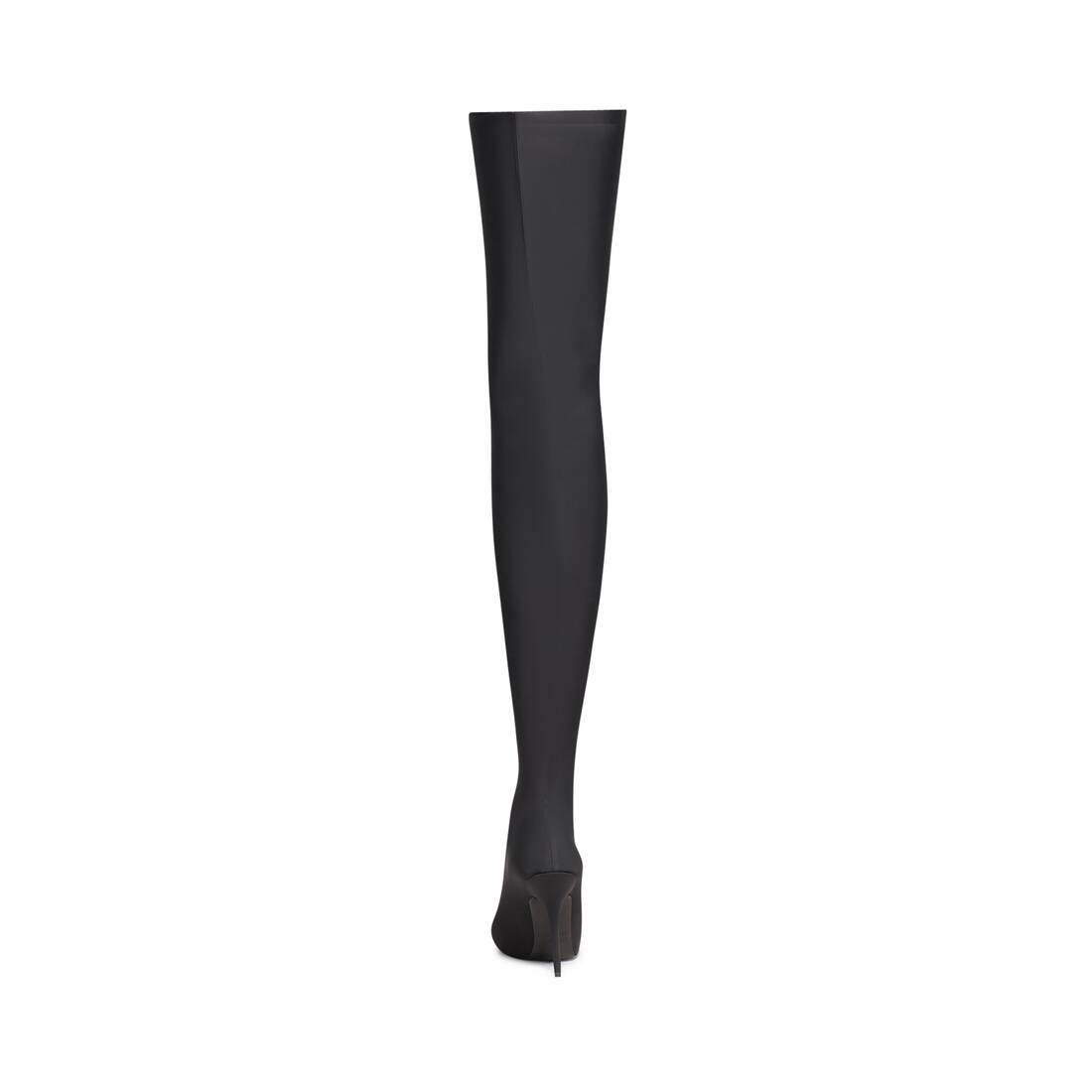 Buy Balenciaga Knife Embellished Over-the-knee Boots - Black At 30