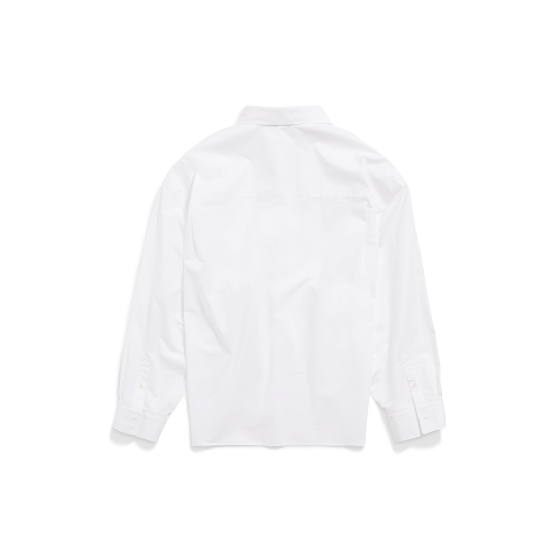 Women's Balenciaga Wrap Shirt Large Fit in White