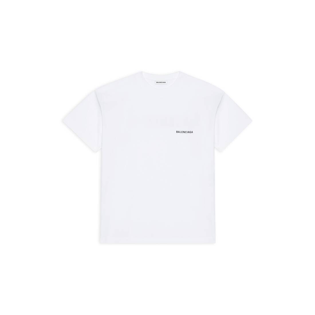 Women's T-shirt Large Fit in White Balenciaga US