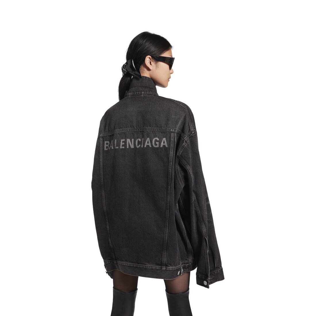 オーバーサイズジャケット で ブラック | Balenciaga JP