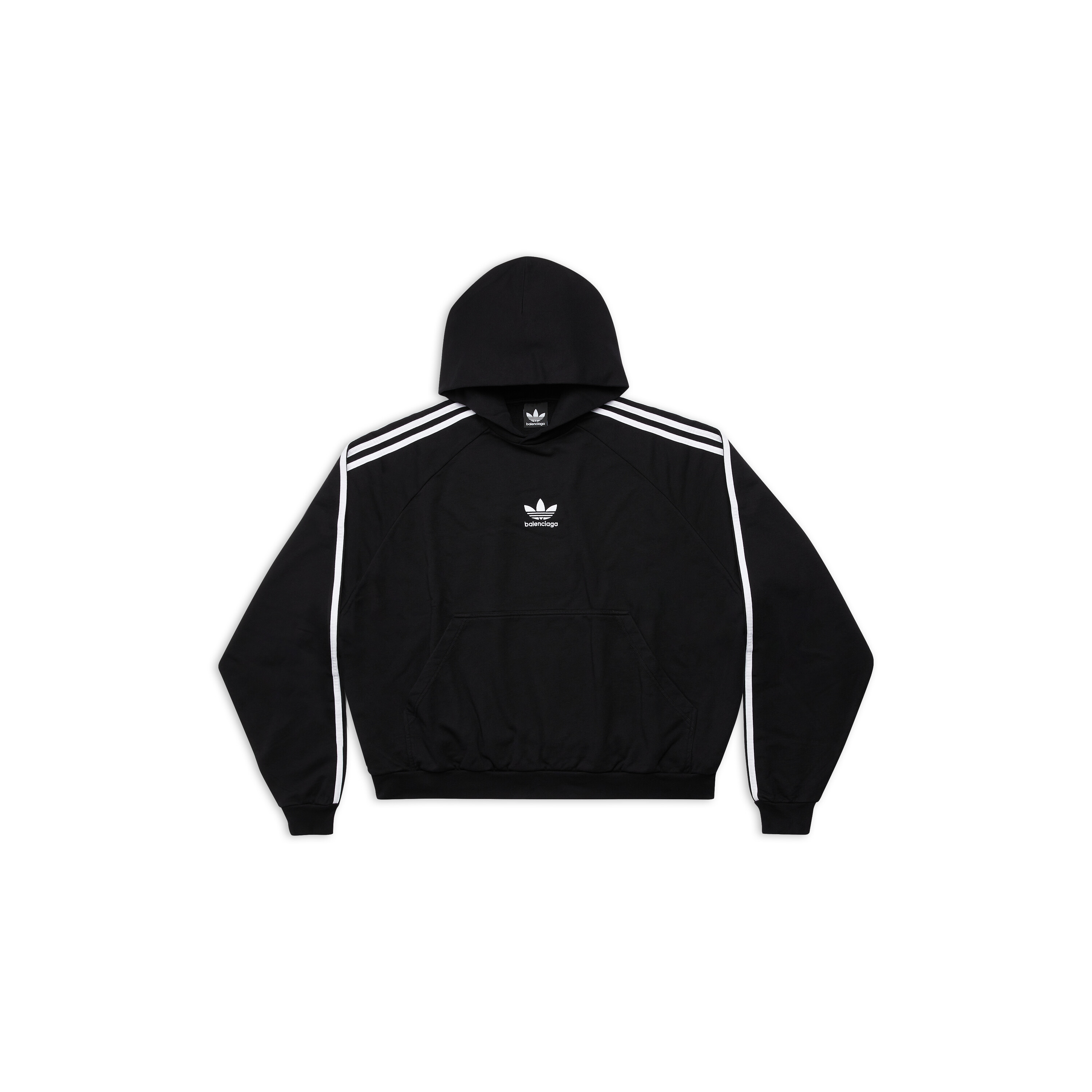 Hoodie Balenciaga / Adidas Fit Large en Noir | Balenciaga FR