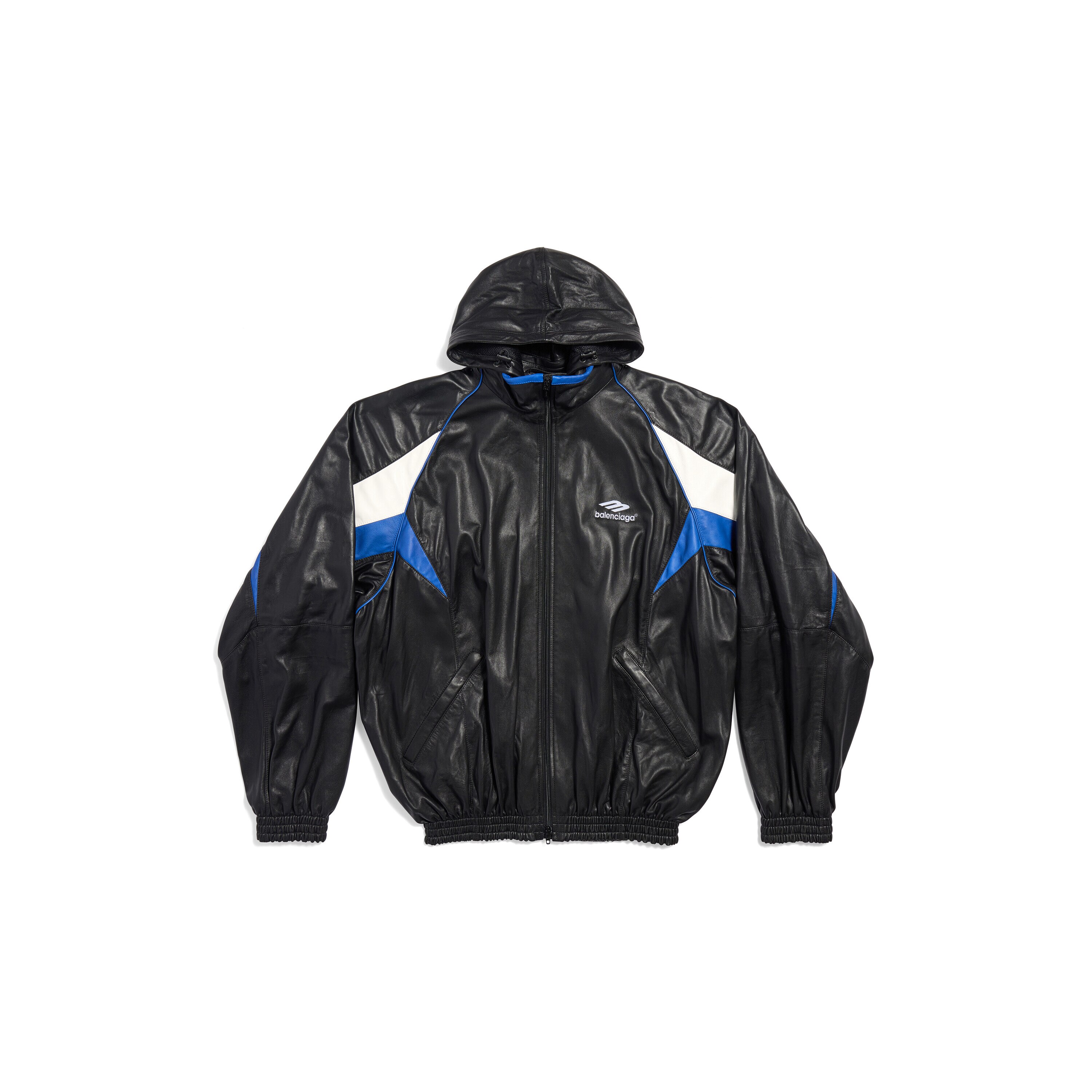 3b Sports Icon Tracksuit Jacket in Black | Balenciaga US