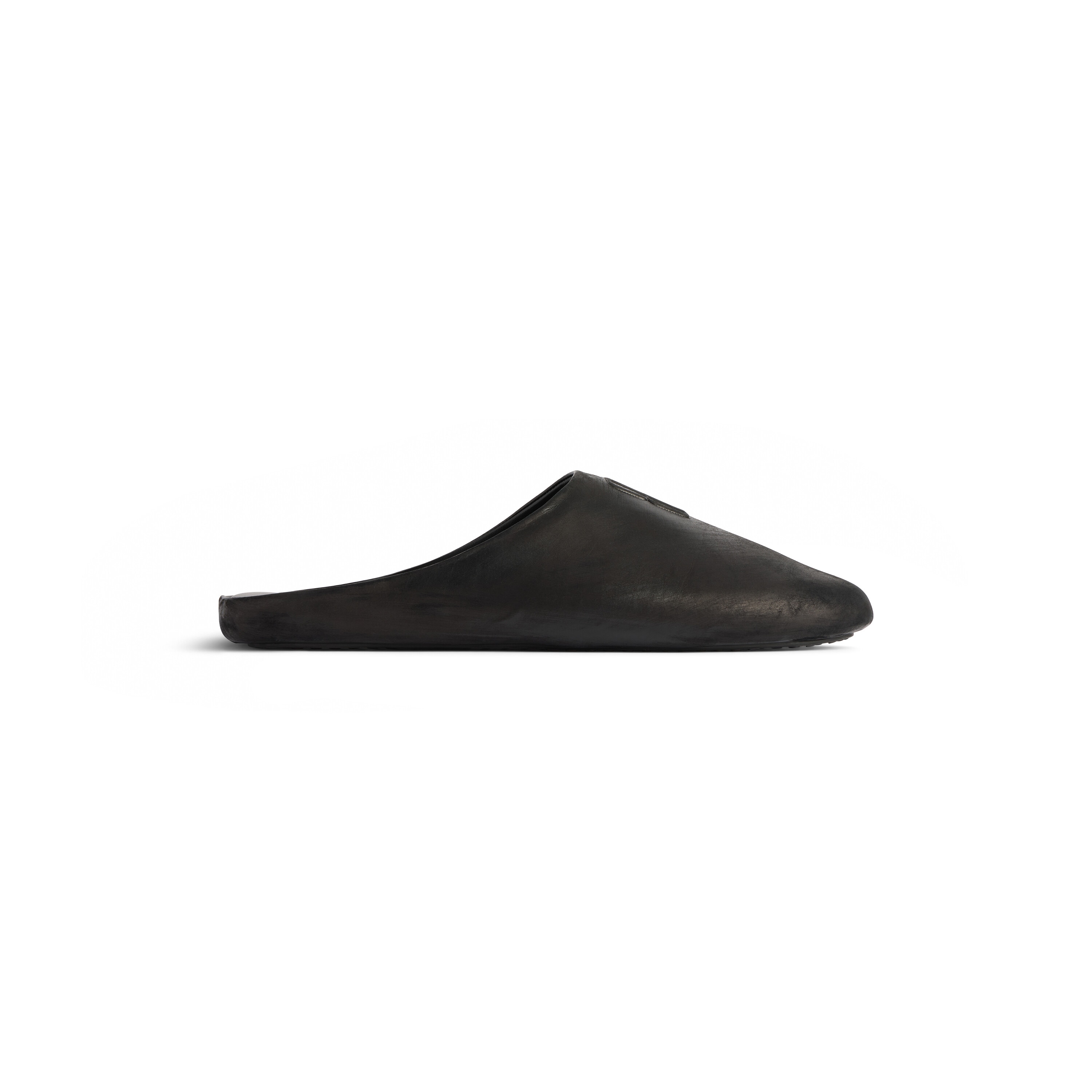 サンダル・ミュール BALENCIAGA SS25 Black leather slippers (746568WAD4E 1081) P01065419.jpg