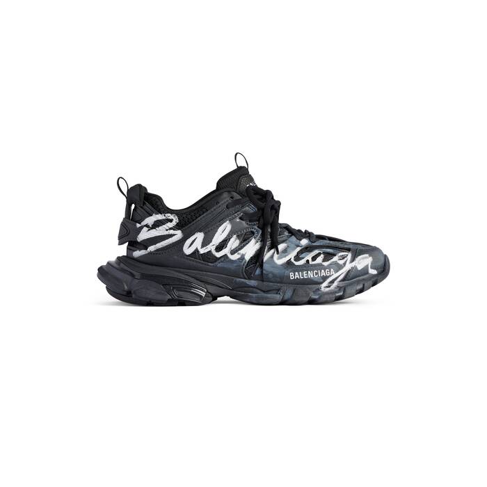 Balenciaga trainers silver best sale