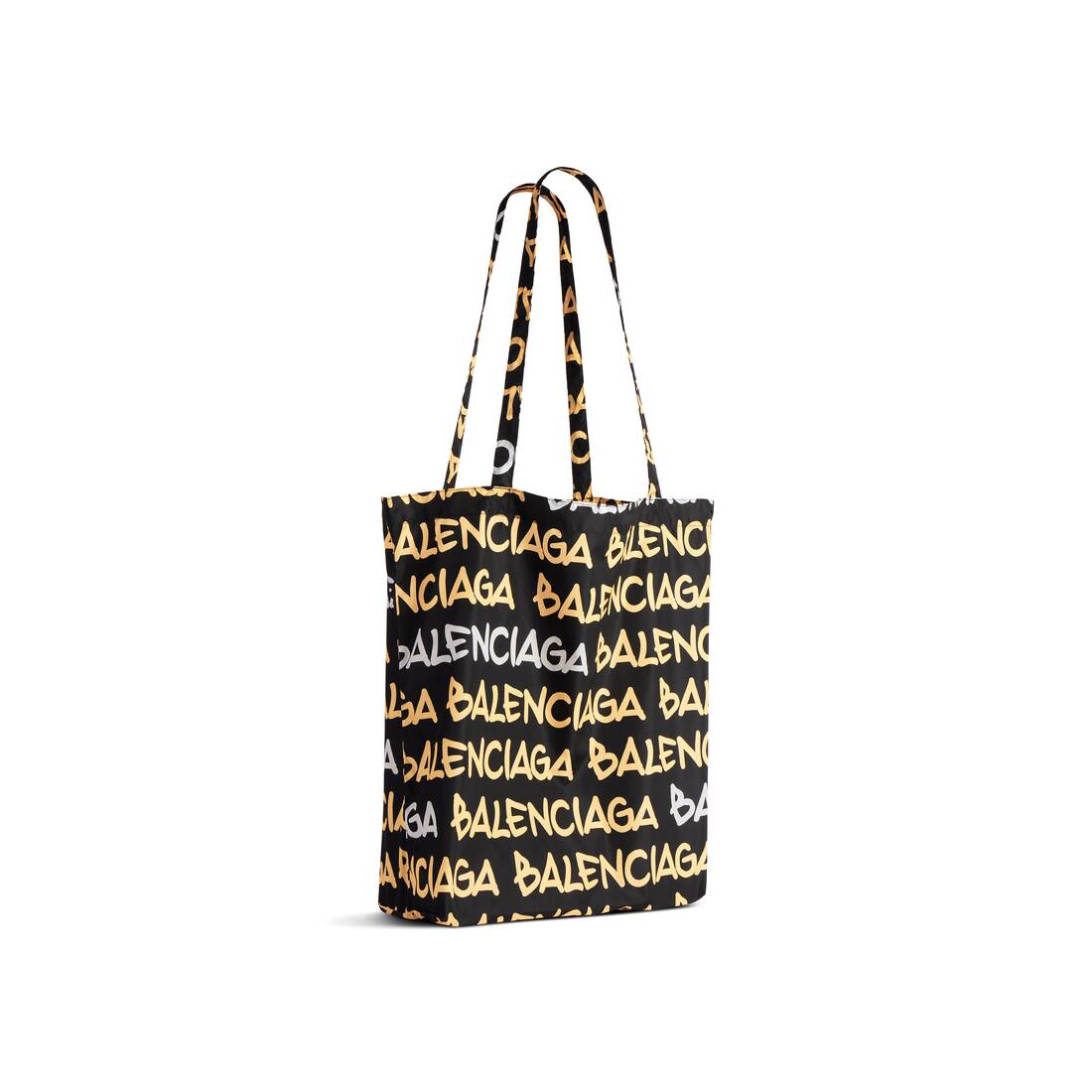 Souvenir ミディアム ショッピングトートバッグ で ブラック/ベージュ | Balenciaga JP