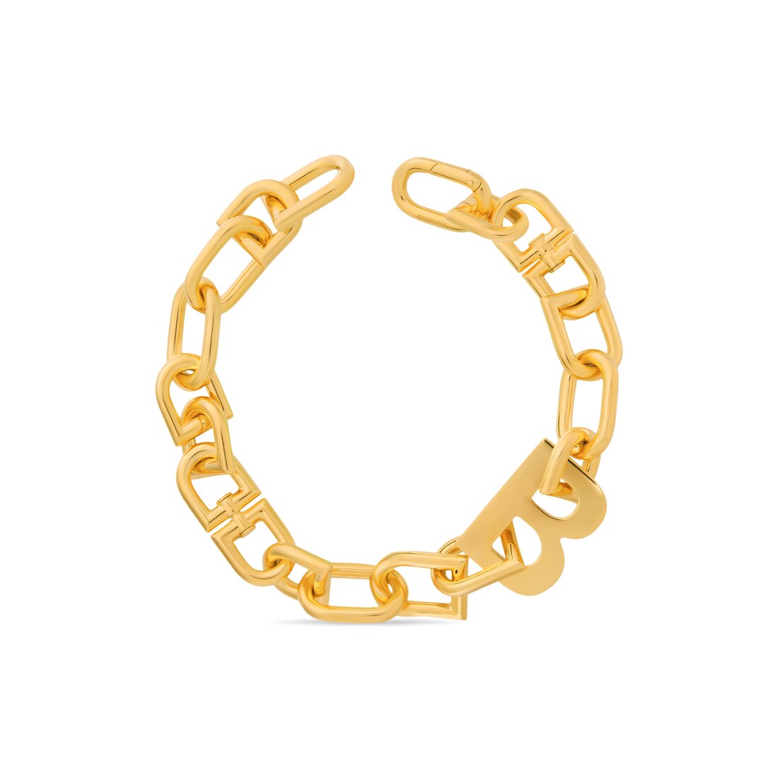 Lovelock Double Embellished Necklace in Gold - Balenciaga