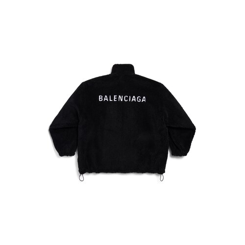 balenciaga back zip-up jacket