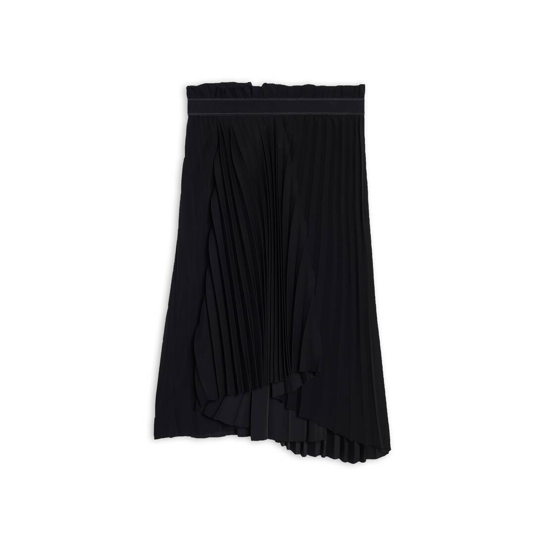 spøgelse Abundantly charme Women's Fancy Pleated Skirt in Black | Balenciaga US
