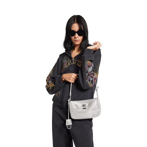 rodeo sling pochette with rhinestones