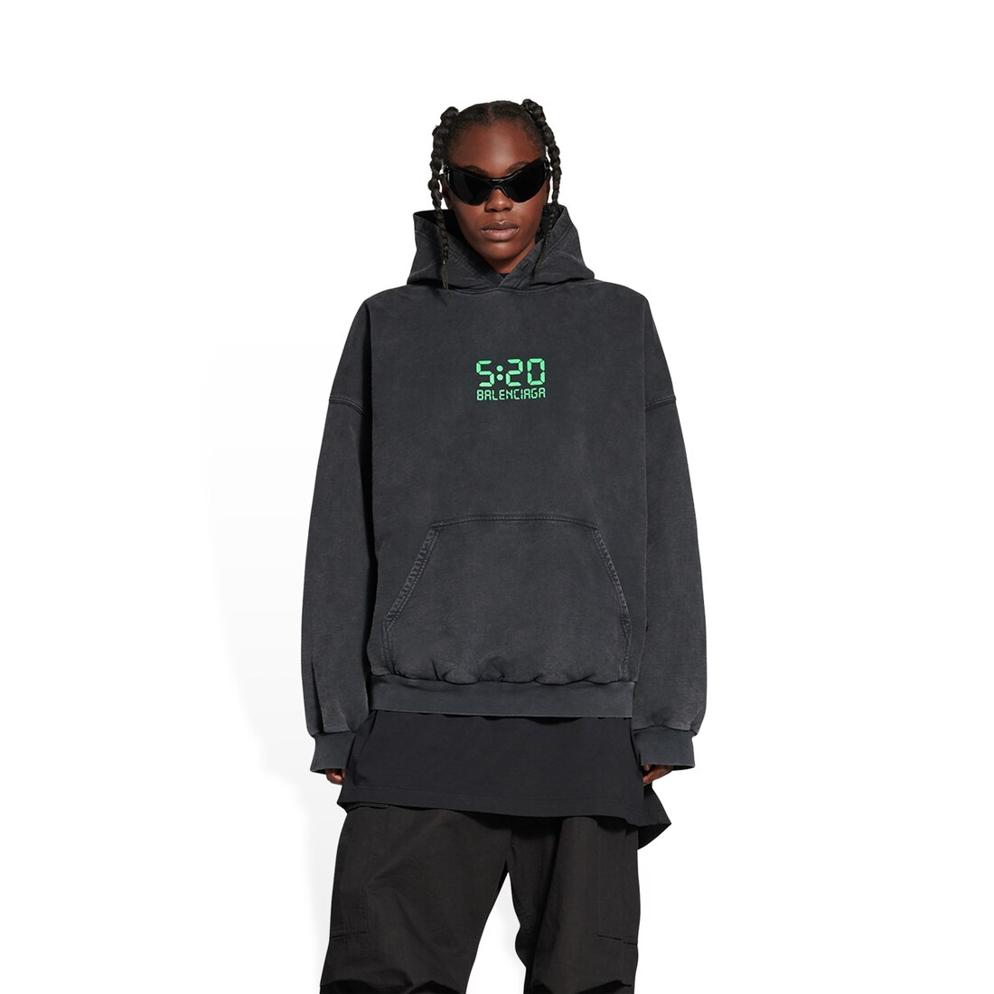 balenciaga glow in the dark hoodie