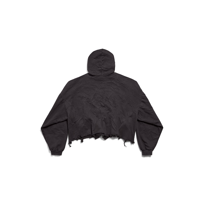 hoodie cropped loop sports icon