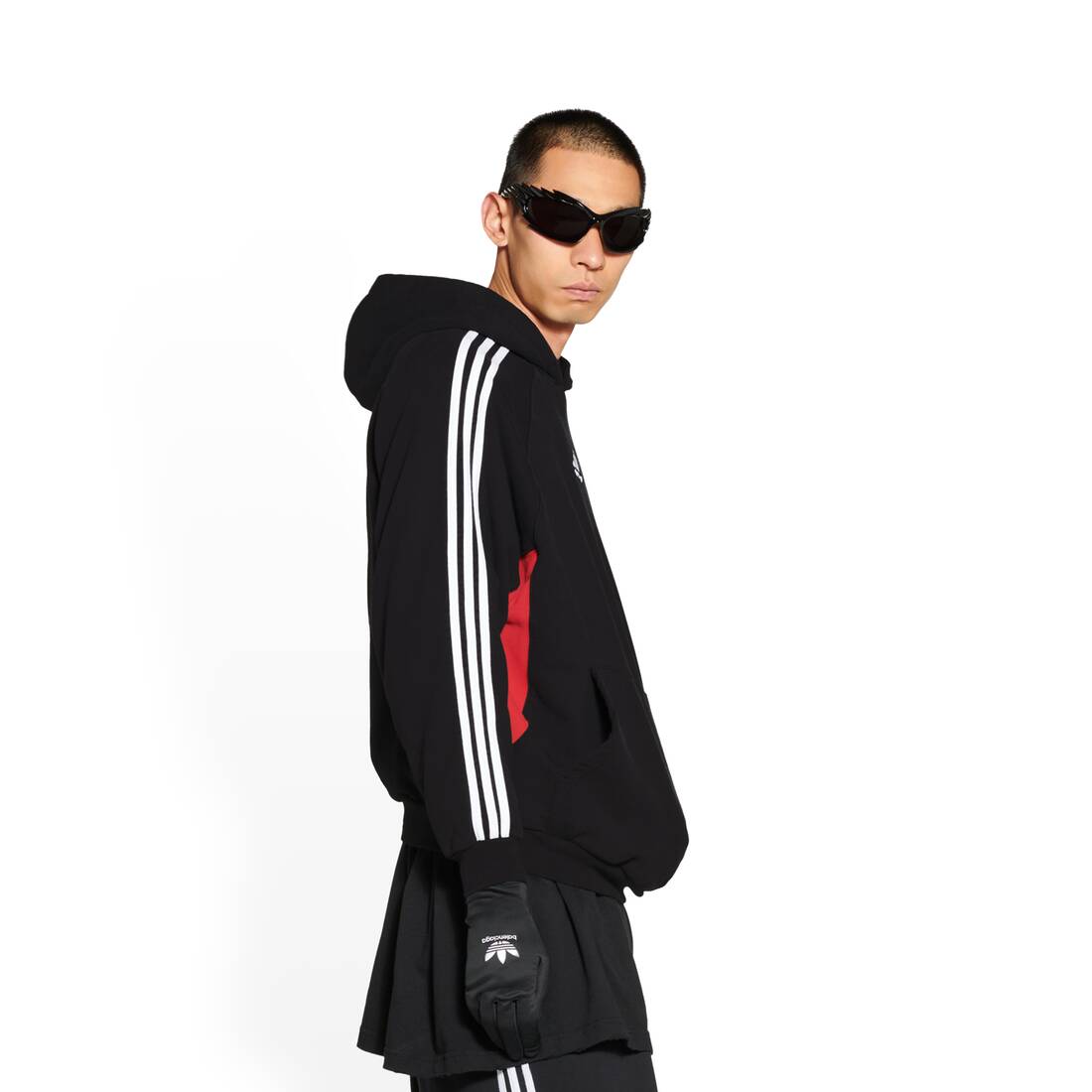 Balenciaga / Adidas Hoodie Small Fit のために ウィメンズ で ブラック