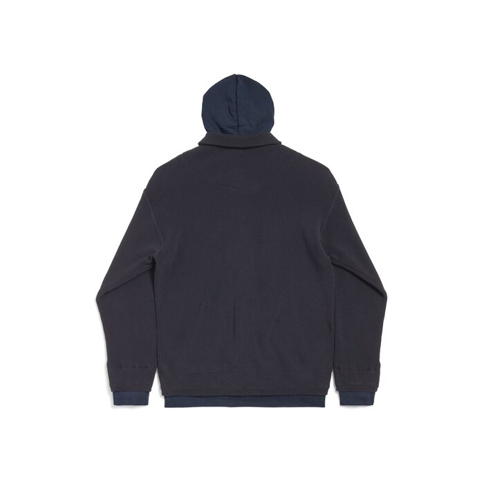 hybrid zip-up cardigan