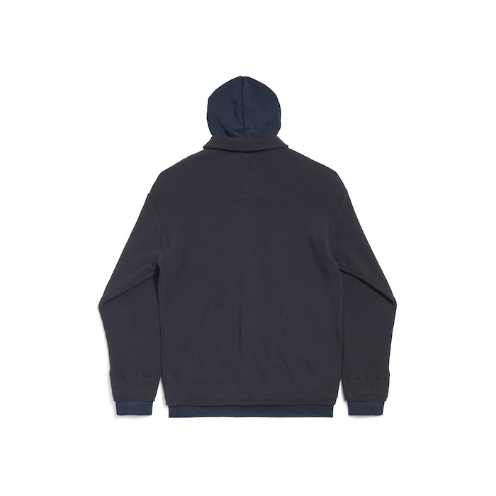hybrid zip-up cardigan