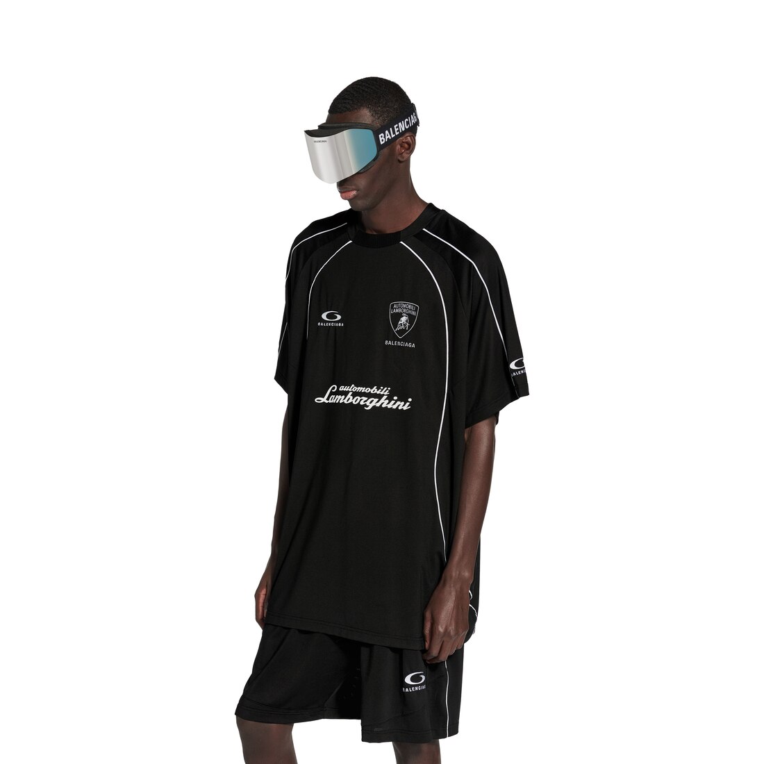 【BALENCIAGA】 Automobili Lamborghini オーバーサイズ Soccer Balenciaga Balenciaga x Automobili Lamborghini Oversized