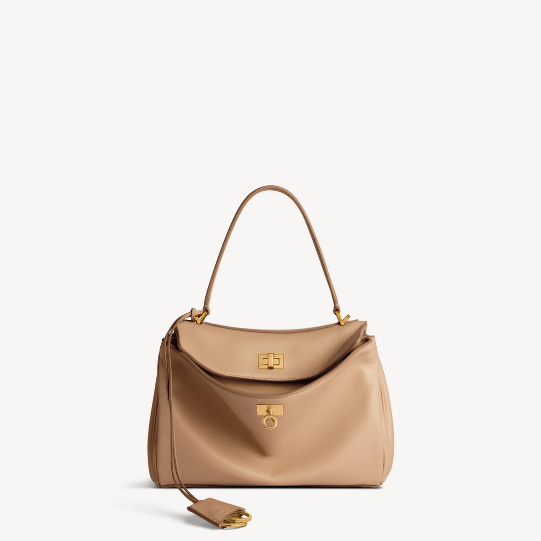 Rodeo Handbag Small in Latte