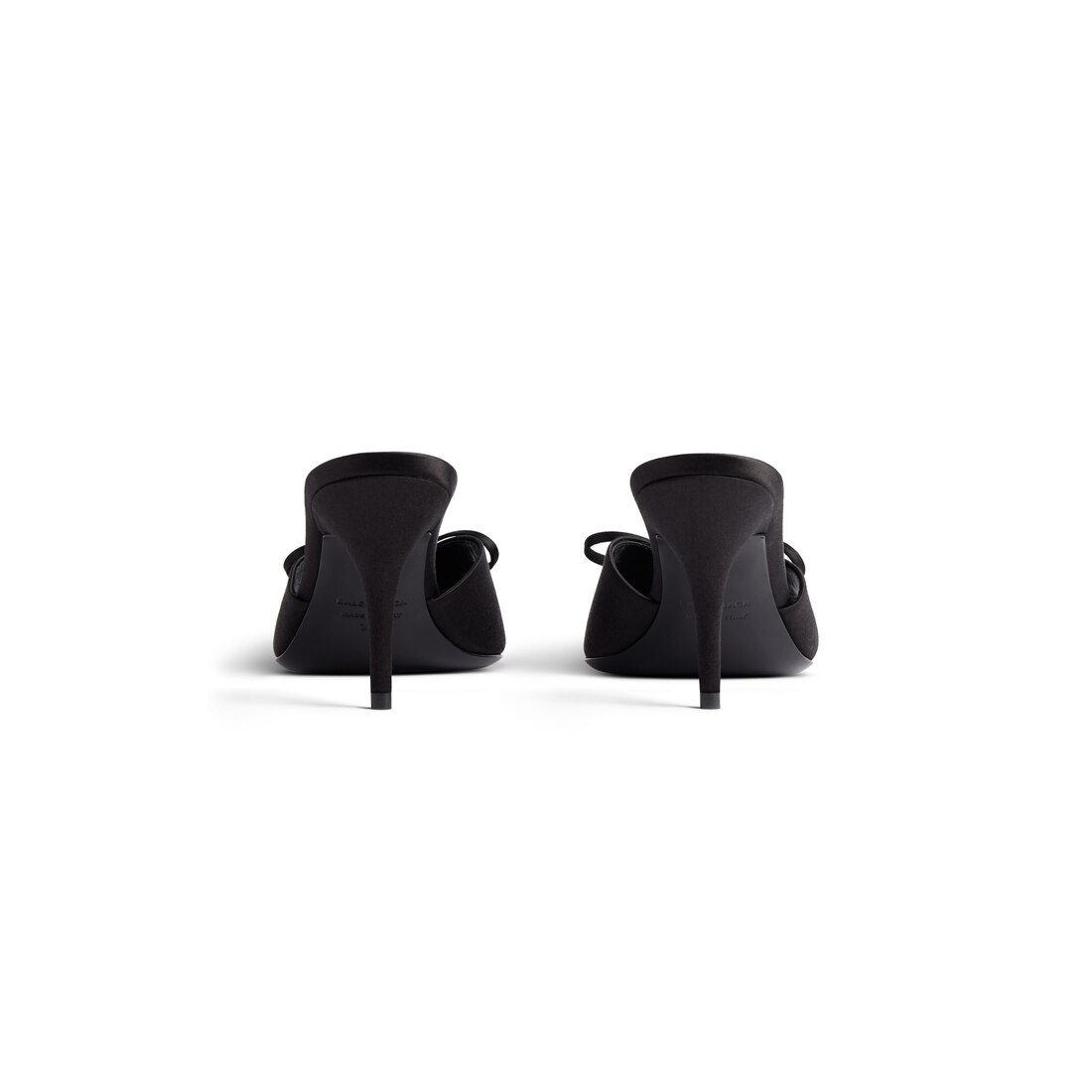 BALENCIAGA◆ナイフ シルク サンダル Women's Knife Bow Sandal in Black/silver | Balenciaga US