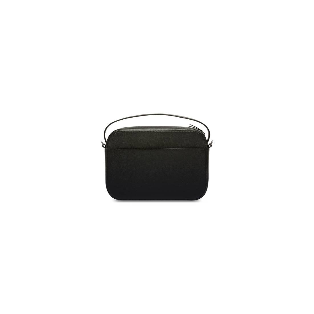 Balenciaga Everyday Camera Bag XS Black in Calfskin Leather with  Silver-tone - US