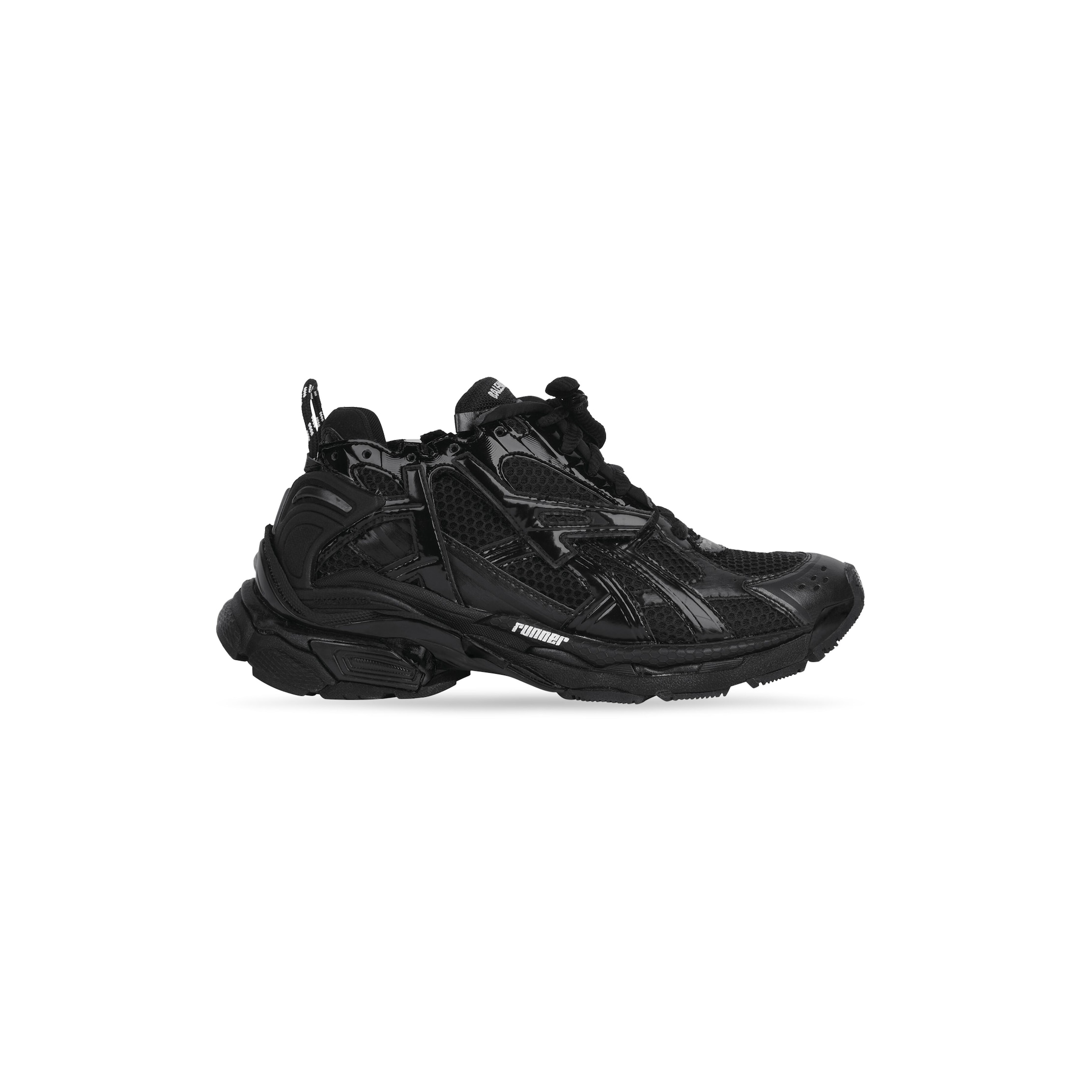 Balenciaga Runner Zapatillas - Negro - Mujer - 38 - Poliuretano, Poliéster